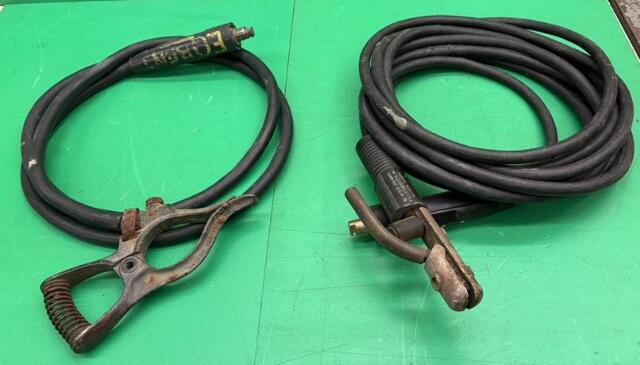 Hobart Welding Cables 25' Welding Lead and 8' Ground Cable with 5/8" Connectors