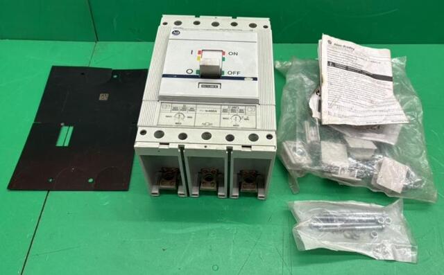 Allen Bradley 140G-K6X3 400A 600V 3 Phase Breaker with Trip