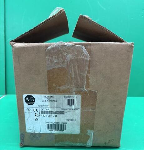Allen Bradley 1321-3R12-B Line Reactor 2.5mH 12Amps 3 Phase