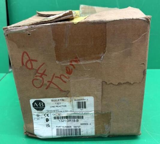Allen Bradley 1321-3R18-B Line Reactor 1.5mH 18Amps 3 Phase