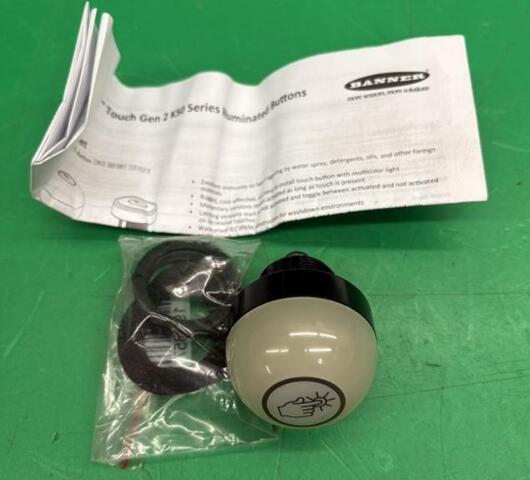 Banner K50ALBT2GRHQ Illuminated Button