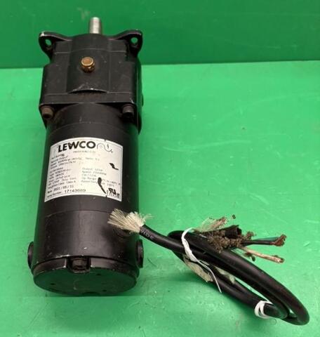 Lewco PR0003082-0.20 Motor 125W  500RPM@180VDC *Please Read*