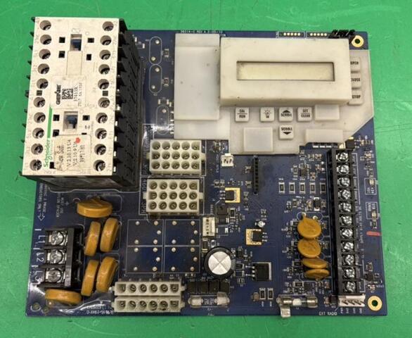 Genie Overhead door 36314-C REV A Three Phase SX/HX Operator Circuit Board
