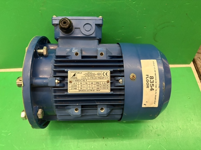 Vela 1.8 HP Motor 277/480V 60Hz 1.8 HP
