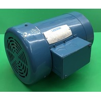 Leeson, Cat No. 1230037.00, Model C145T17FC1H, RPM 1740, 1.5 HP, 208-230/460V Leeson, Cat No. 1230037.00, Model C145T17FC1H, RPM 1740, 1.5 HP, 208-230/460V