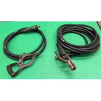 Hobart Welding Cables 25' Welding Lead and 8' Ground Cable with 5/8" Connectors