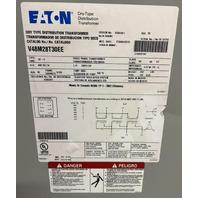 Eaton 30KVA Transformer 480 delta - 208Y/120 V 3PH 60Hz Type: DT-3