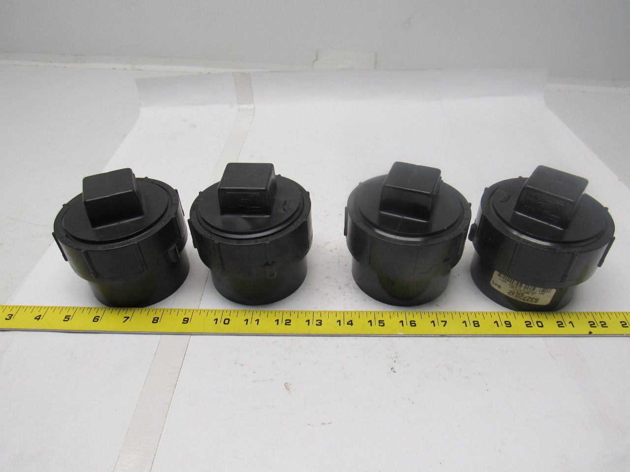 Nibco 5803-2 - 3" ABS-1 dwv Cleanout w/Plug Lot of 4