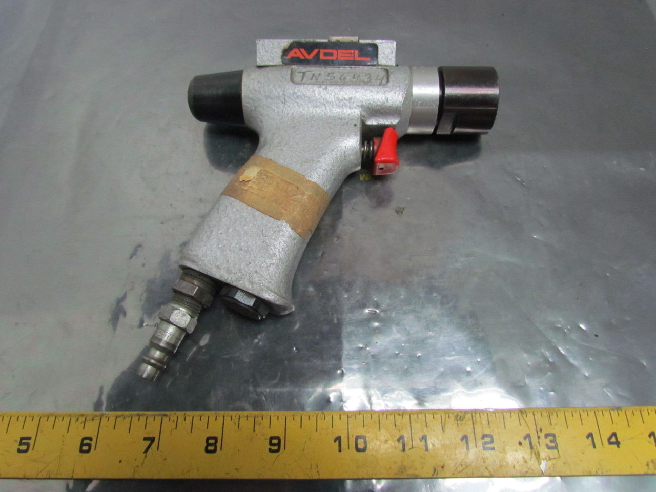 Avdel 7525 Pneumatic Rivet Gun Power Air Riveter 900 RPM Rivnut Tool