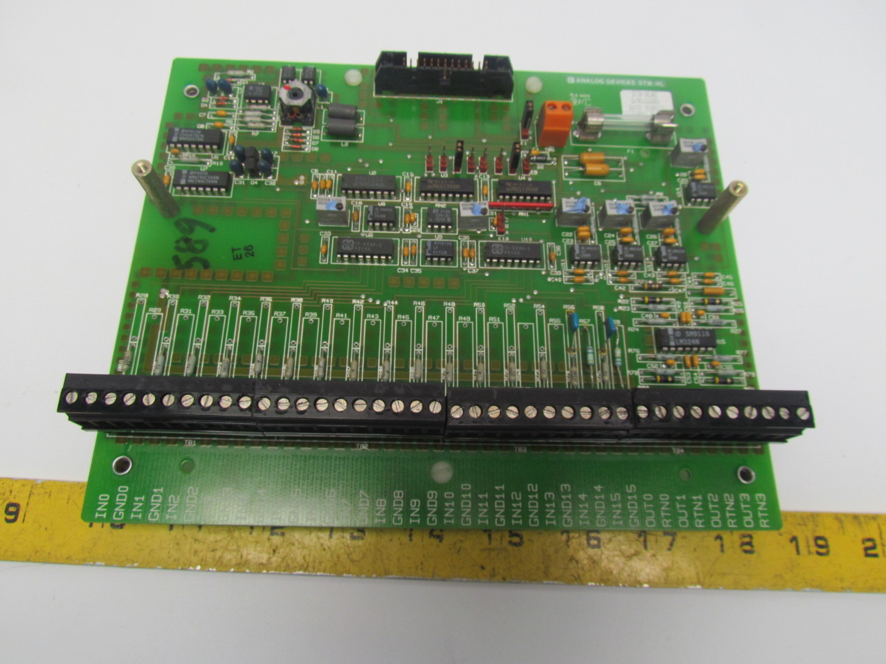 Analog STB-HL02 B I/O Input Output Circuit Board Card 40-Wire Screw ...