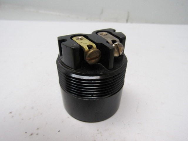 Réceptacle électrique Crouse-Hinds AJN094M - 3 Pôles, 2 Fils, 30A 250VDC/600VAC - Neuf (surplus)