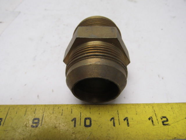 Hydraulic Steel Male JIC 37 FLARE X JIC 20 Male Adaptor Union 1 5 8 12 