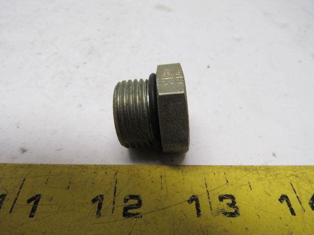 Raccordo Idraulico Acciaio 90° 7/8-14 ORB A 5/8 Tubo Perline