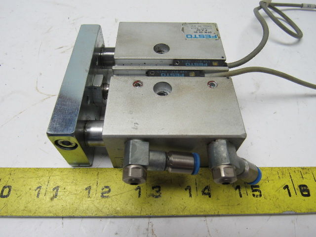 Festo DFM-20-20-P-A-GF 170840 Guided Cylinder 1//2/" Stroke Prox Sensors