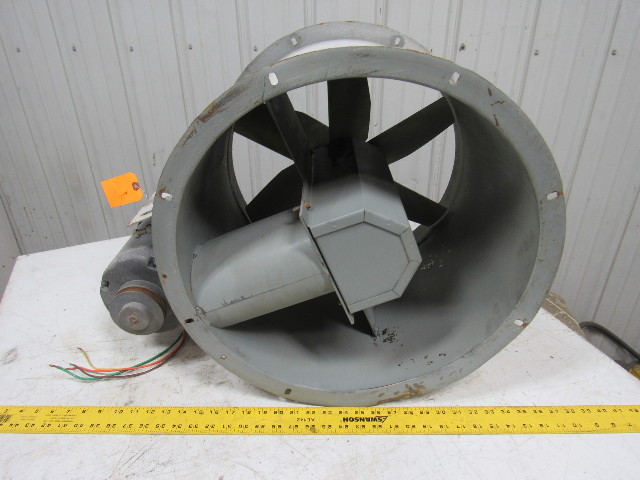 thumbnail image 2 of Powerful 12” Axial Exhaust Fan – 1 HP, 1,600 CFM, Ceiling/Wall Mount – Cook Manufacturing 2 of 6