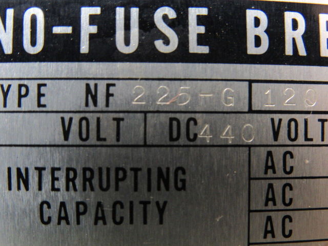 MITSUBISHI 三菱ETC DSRC EP-9UD13NBMC(20) Mitsubishi Electric NF225-G 120 Amp 3 Pole Circuit Breaker W