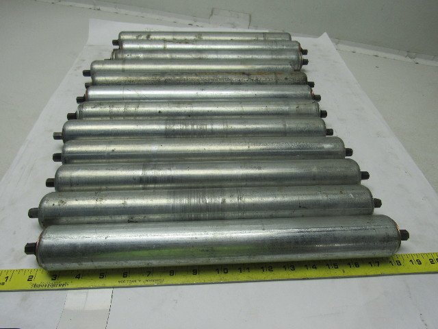 thumbnail image 2 of Steel Conveyor Roller 1.9” Diameter, 27” Between Frame, 7/16” Hex – Brand New 2 of 3