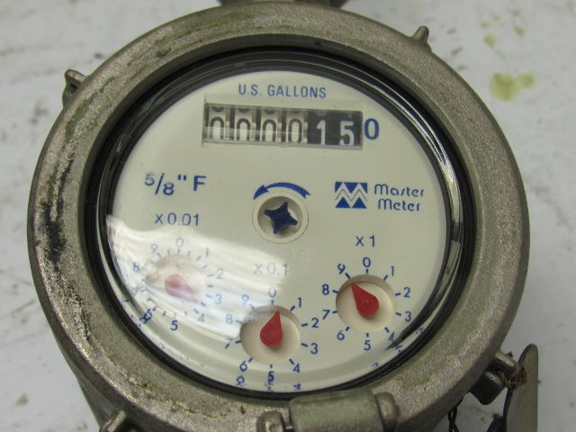 water meter gallons