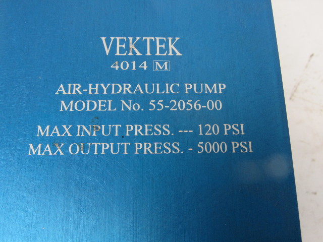 Vektek 0708 5000PSI Max 56-0005-04 - Attrezzatura Idraulica Usata In Buono Stato