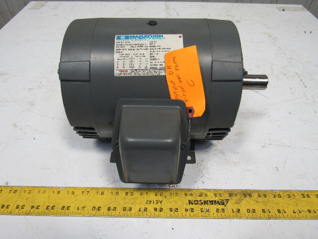 Picture Frame 24x32 Ideas Marathon H124 5hp Electric Motor 208 230 460v 3ph 1740rpm 184t Frame