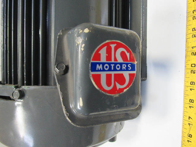Us Motors 10hp Electric Motor 230 460v 3ph 3500rpm 215tc Frame 1 3 8 Us Motors 10hp Electric Motor 230 460v 3ph 3500rpm 215tc Frame 1 3 8 Shaft