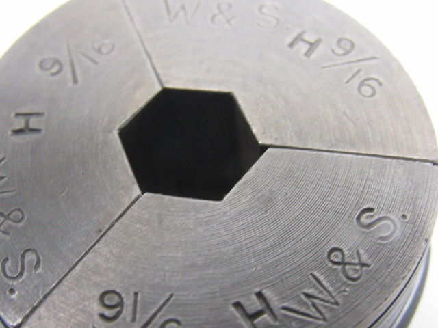 Warner & Swasey W&S 9/16" Hex Machinists Collet Pad Set | Bullseye ...