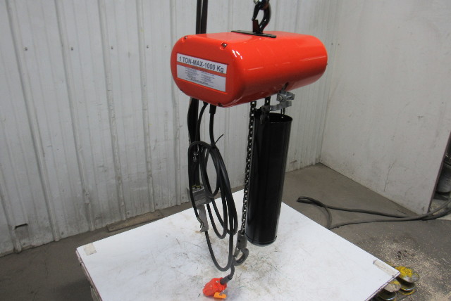 CM Lodestar Model L 1 Ton 1Hp Electric Chain Hoist 230 ... ph crane wiring diagram 