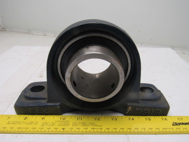 Rak P212 2 3 8 Bore Cast Iron 2 Bolt Flange Mount Pillow Block