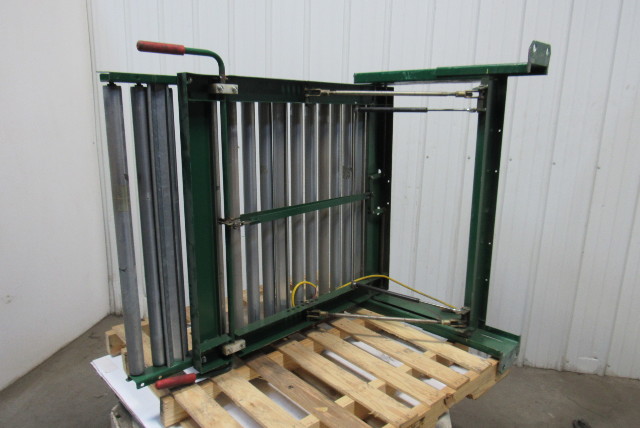 Dematic 36" W x 48" L Gravity Roller Conveyor Pass Thru Manual Gate | eBay