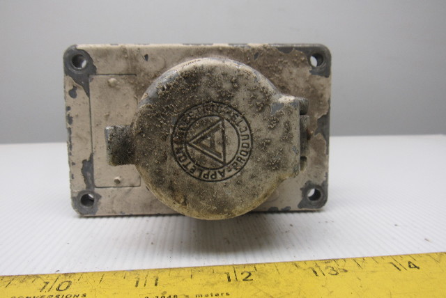 NEW APPLETON EFS150-2023 RECEPTACLE MODEL B EFS1502023