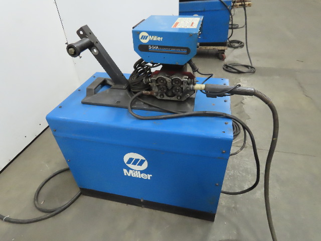 Miller Deltaweld 451 Mig Welder W S 54 4 Roll Wire Feeder