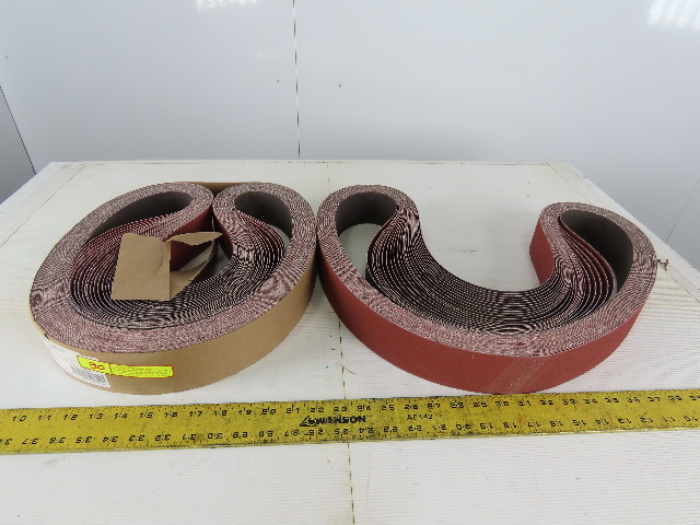 Lot 4 Sanding Belt 2-1//2/" x 16/" ~ 80 Grit Medium ~ New