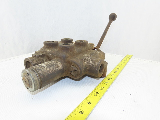 Gresen Hydraulic Directional Manual Double Acting Double Spool Control