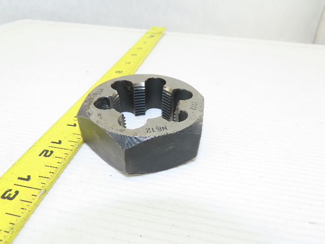 Alfa Tools 1-1/2-6 Rethreading Die – Hex Carbon Steel Thread Restorer For Dirty Or Damaged Threads