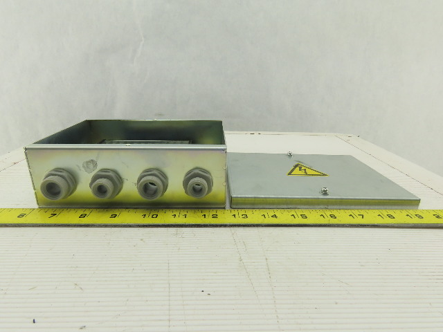 6-1/4" x 5" Electrical Junction Box Terminal Strip Assembly | Bullseye