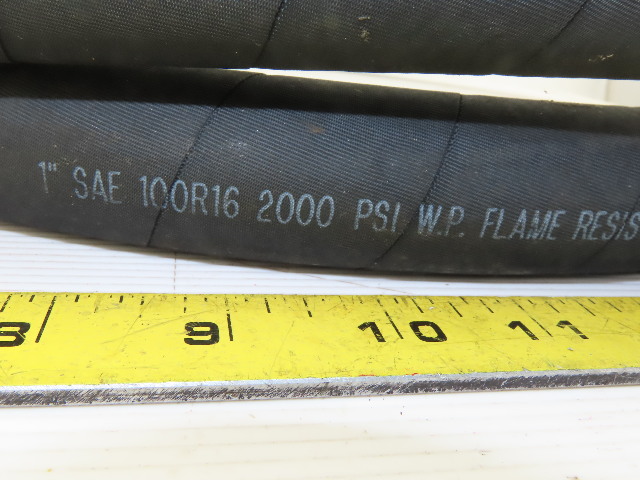 thumbnail image 2 of Gator 5/8" X 96" SAE 100R16 Hydraulic Hose – 4000 PSI, With #10 Female JIC Swivel Ends 2 of 6