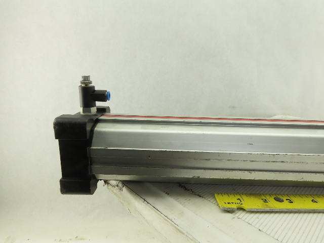 Pneumatic Rodless Cylinder 40mm Bore 650mm Stroke | Bullseye Industrial