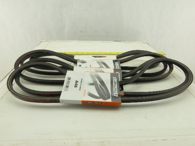 Gates Carlisle A46 Hi Power II 1 2 X 48 V Belt Lot Of 5 Bullseye 