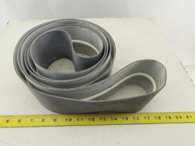 MIDWEST INDUSTRIAL RUBBER CONVEYOR BELT 98/" LONG 10/" WIDE GREEN NEW