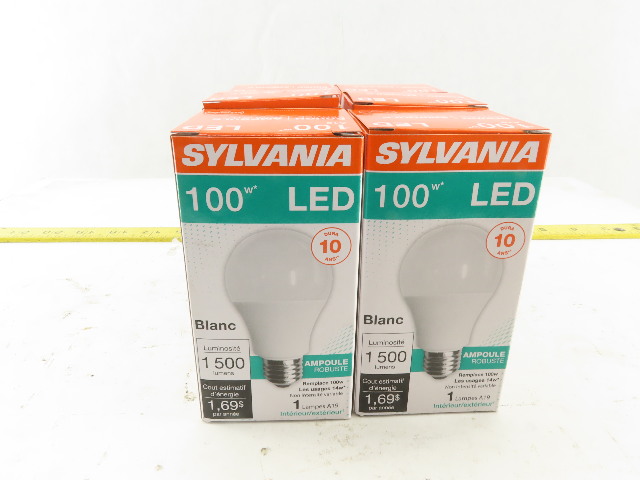 Sylvania 100W LED A19 Rough Service Light Bulb Lot Of 6 Bullseye sylvania-100w-led-a19-rough-service-light-bulb-lot-of-6-bullseye