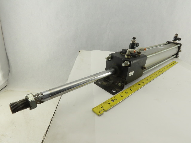 Heschen SC 63-400 Pneumatic Air Cylinder - 63mm Bore, 400mm Stroke, Double Acting, PT3/8 Port