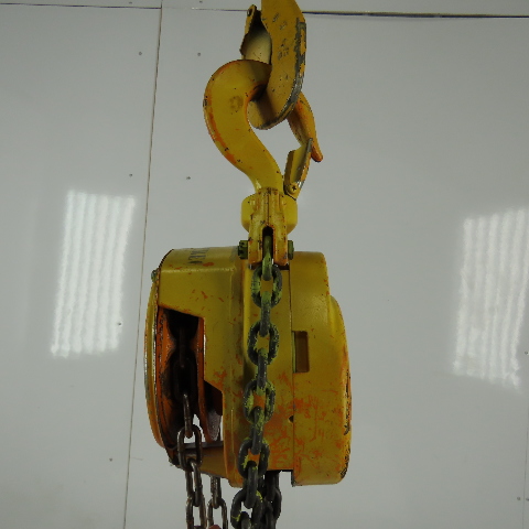 Harrington Peerless 2 Ton Manual Chain Fall Hoist 30' Lift 20' Pendant
