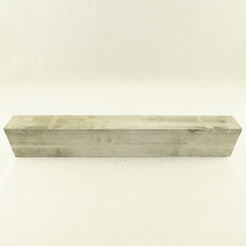 Alcoa 6061 T6511 Aluminum Flat Bar - 2" X 4" X 12" Long, Mill Finish, Made In USA