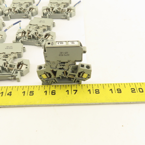 thumbnail image 2 of WAGO 281-611/281-541 Fuse Terminal - 1 Piece, New From Original Packaging 2 of 5