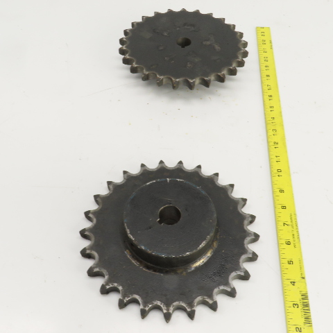 80B18H Type B Hub Sprocket For #80 Roller Chain, 18 Tooth With 2" Bore, Heat Treated