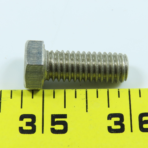 25 Pack 3/8-16 X 1-1/2 Stainless Steel Hex Cap Screws – 18-8 / 304 Grade