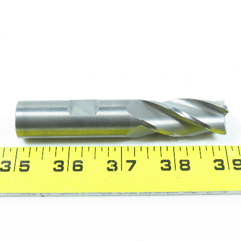 YG1 3/4" 2-Flute HSS End Mill For Aluminum, 42° Helix, 1-5/8" LOC, #17109 2SRA-4806