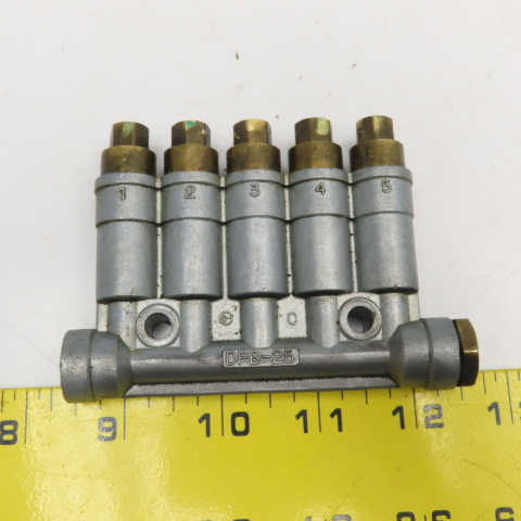 Super Crown Dester Plunger Piston DPB-16-16 - Volumetric Oil CNC Showa 6 Ports
