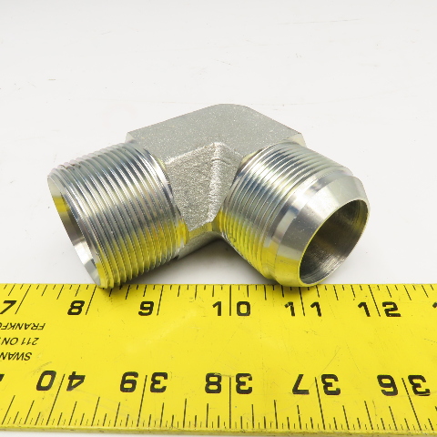 thumbnail image 2 of 1/2" NPT Female To 1/2" JIC Male Adapter - 304 Stainless Steel 2 of 4