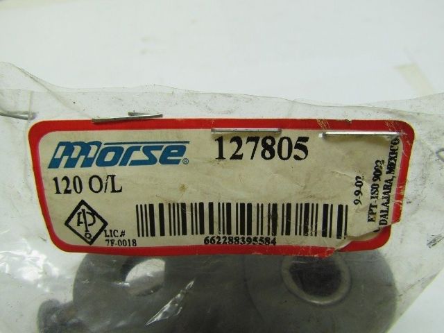 Morse 127802 ANSI 100 Roller Chain Offset Link O//L Pitch 1.250/" Single Strand